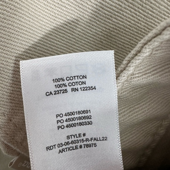 TNA Aritzia Greenwich Pant - High rise, Straight Leg - Picture 12 of 12